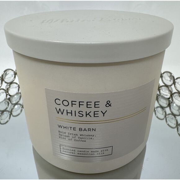 ALL NEW Coffee & Whiskey 3-Wick Candle 25-45 burn hours 14 oz Bath & Body Works - Picture 3 of 5